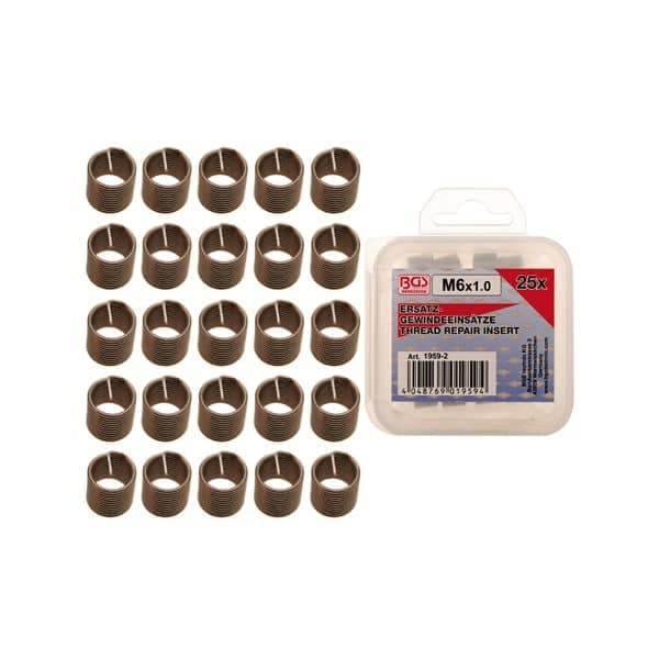 Set spiral M10 x 1,5
