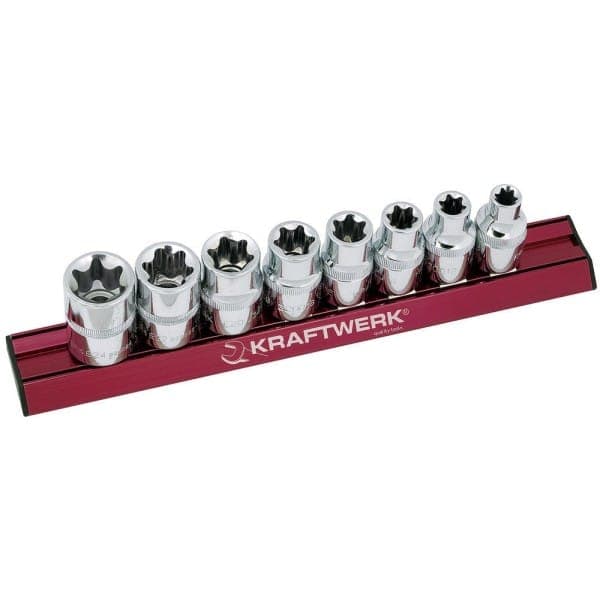 Set nasadnih ključev 1/2" dolgi 8-delni TORX