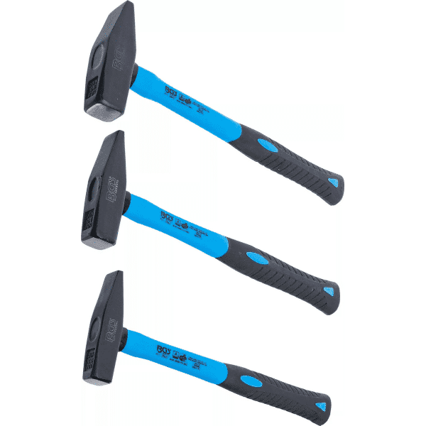 Set kladiv | Fibreglas | 300 / 500 / 800g | 3-delni