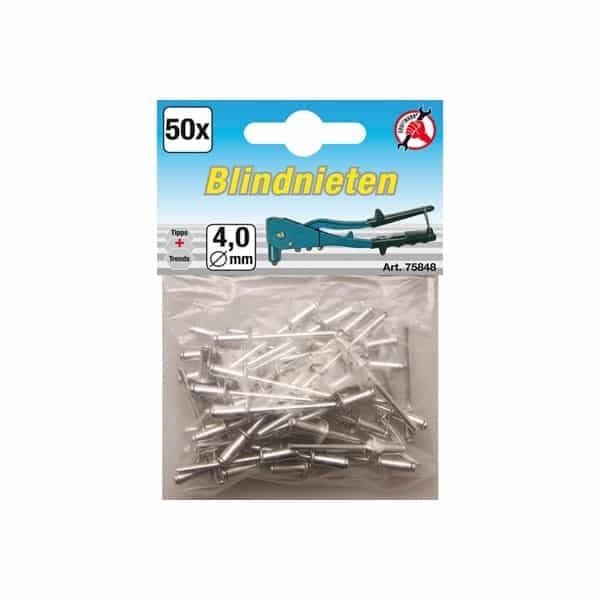 Set slepih kovic 50-delni 4,0mm