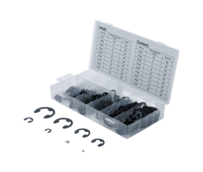 Set varovalnih obročev 300-delni 1,5-22 mm