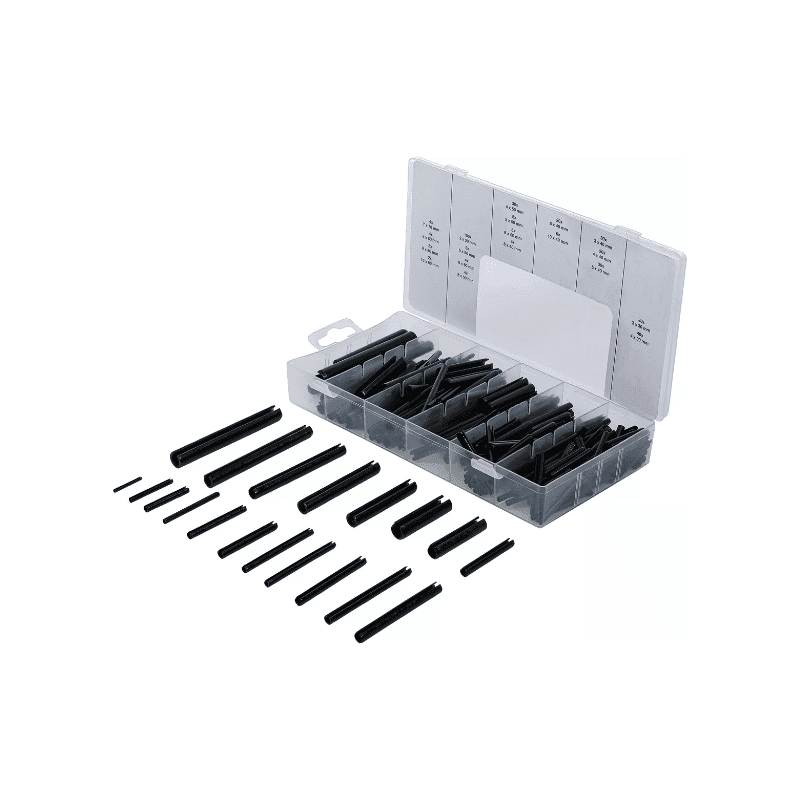 Set vzmetnih zagozd O-ring/črni 450-delni