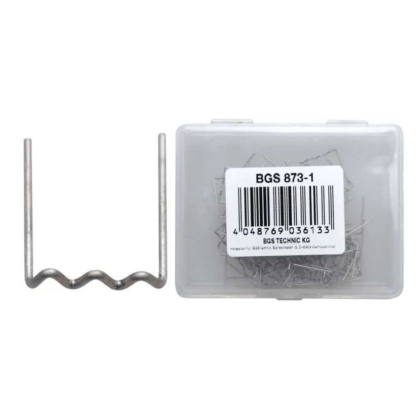 Set sponk za popravilo plastike (U-Type) – Ø 0.6 mm (100 kosov)