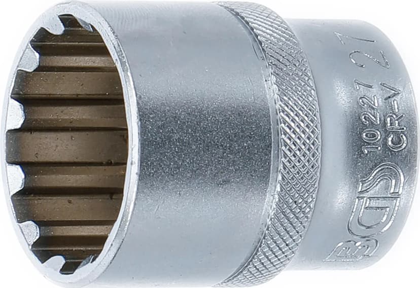 Nasadni ključ, Gear Lock, pogon 12.5 mm (1/2"), 27 mm