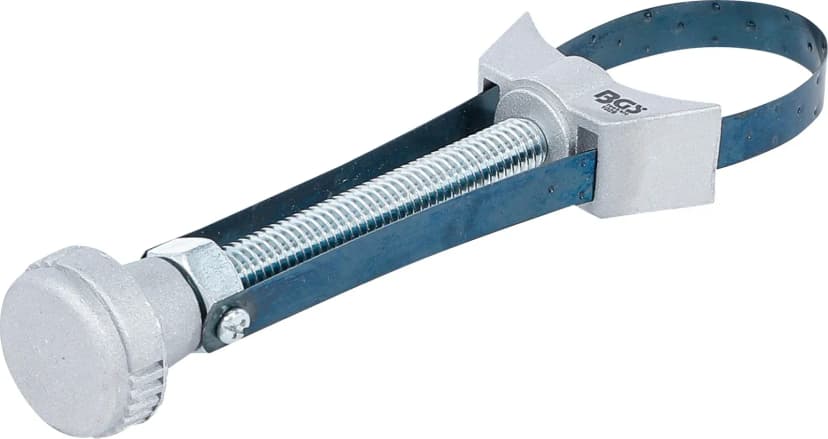 Trakasti ključ za oljne filtre, trak iz vzmetnega jekla, tlačno litega aluminija, Ø 60 - 105 mm