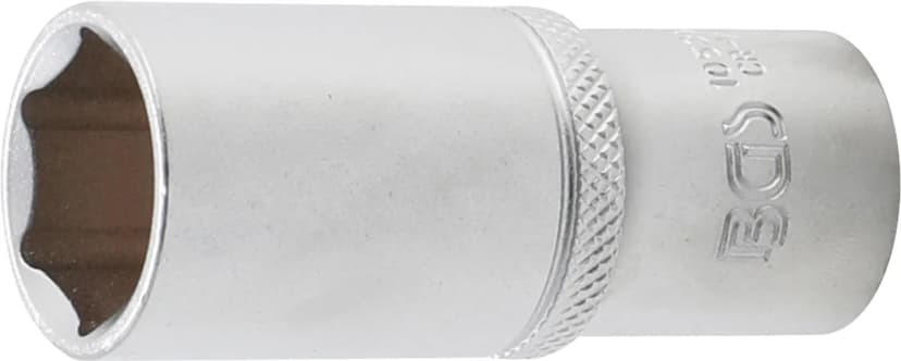 Nasadni ključ, šestrobi, globok, pogon 10 mm (3/8"), 19 mm