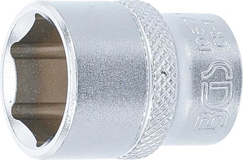 Nasadni ključ, šestrobi, pogon 10 mm (3/8"), 17 mm