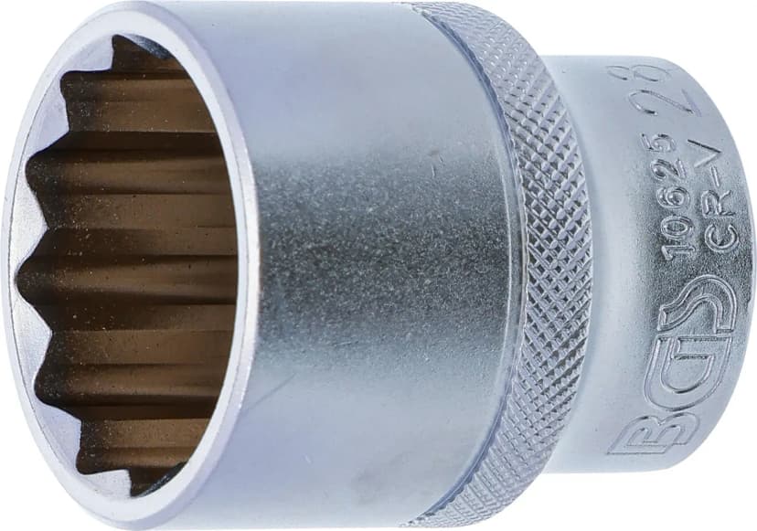 Nasadni ključ, 12-robni, pogon 12.5 mm (1/2"), 28 mm