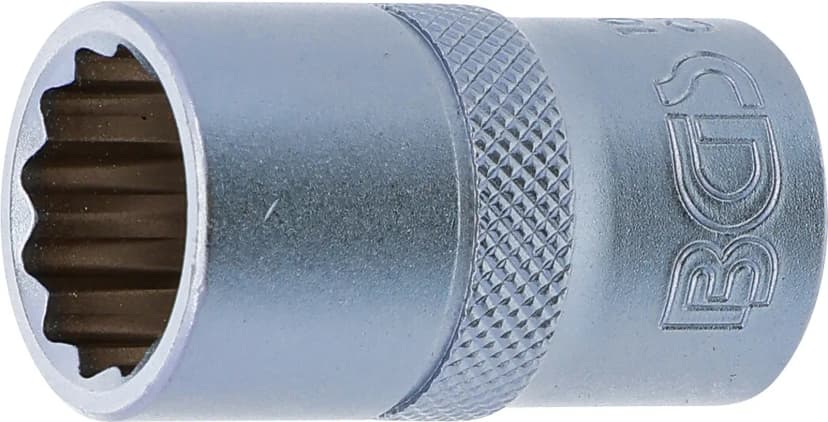Nasadni ključ, 12-robni, pogon 12.5 mm (1/2"), 15 mm