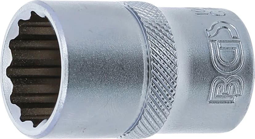 Nasadni ključ, 12-robni, pogon 12.5 mm (1/2"), 17 mm