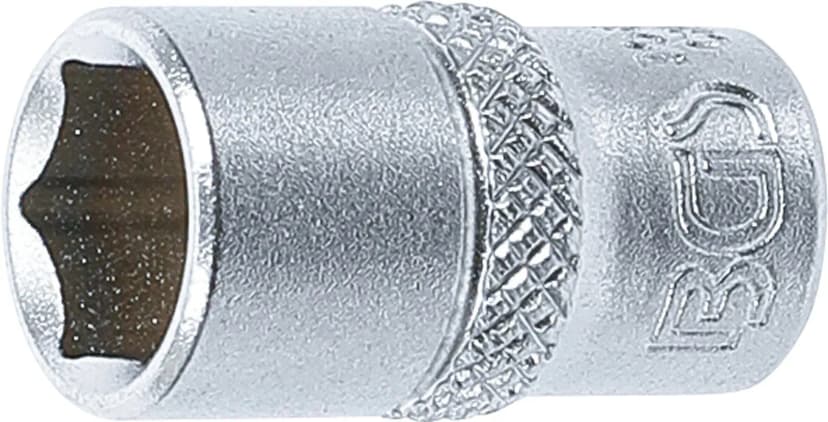 Nasadni ključ, šestrobi, pogon 6.3 mm (1/4"), 3/8"