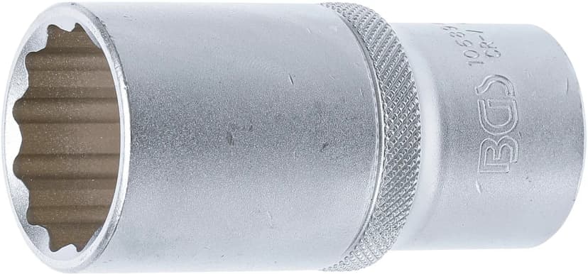 Nasadni ključ, 12-robni, globok, pogon 12.5 mm (1/2"), 28 mm