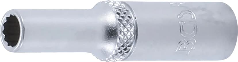 Nasadni ključ, 12-robni, globok, pogon 6.3 mm (1/4"), 5.5 mm