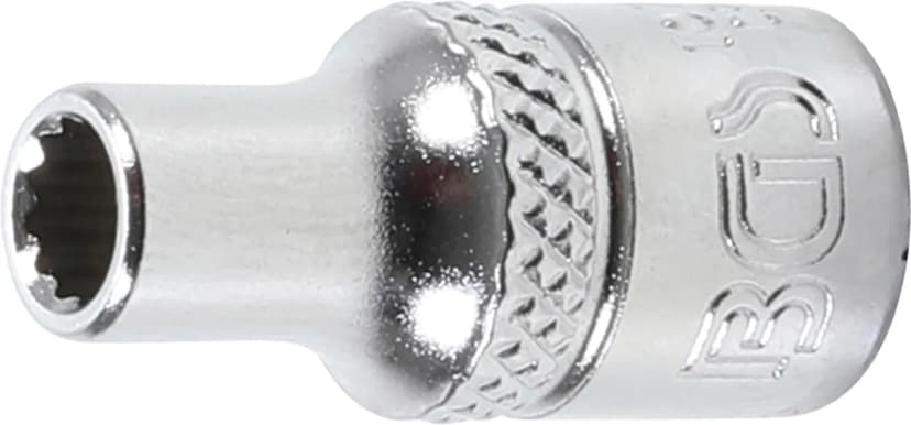 Nasadni ključ, 12-robni, pogon 6.3 mm (1/4"), 4.5 mm