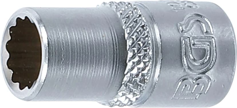 Nasadni ključ, 12-robni, pogon 6.3 mm (1/4"), 7 mm