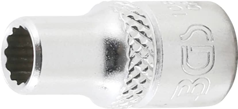 Nasadni ključ, 12-robni, pogon 6.3 mm (1/4"), 7/32"