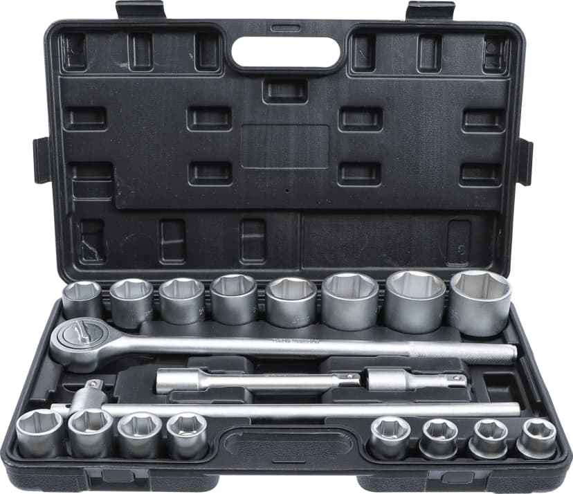 Set nasadnih ključev, pogon 20 mm (3/4"), 19-50 mm, 20-delni