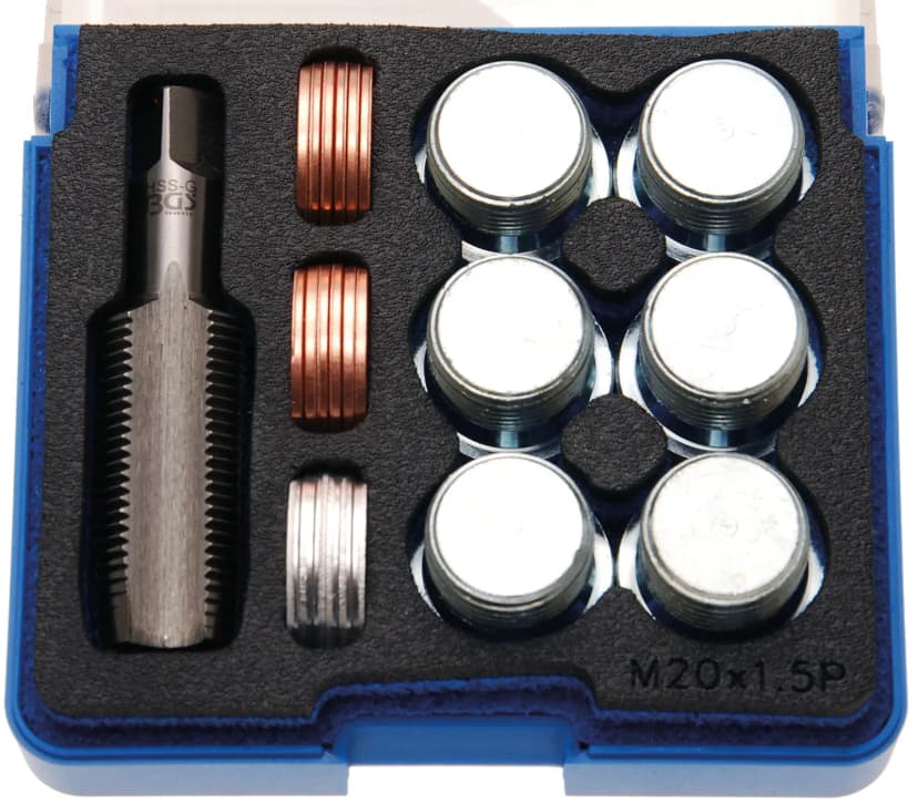 Komplet za popravilo navoja odtočnega čepa olja, M20 x 1.5 mm