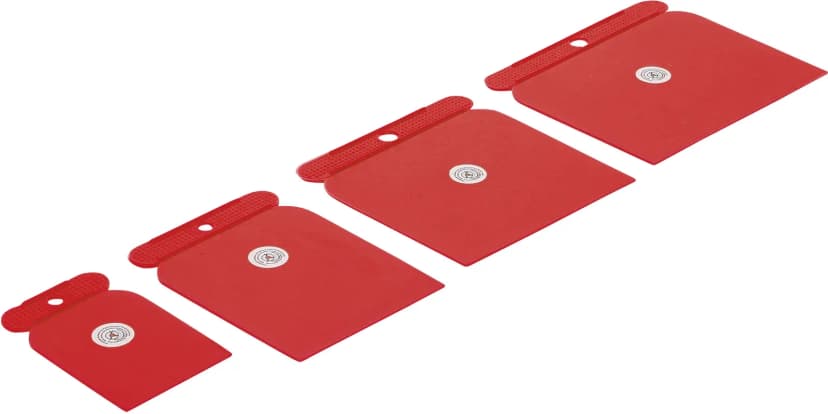 Set japonskih strgal, plastika, 50 / 80 / 100 / 120 mm, 4-delni