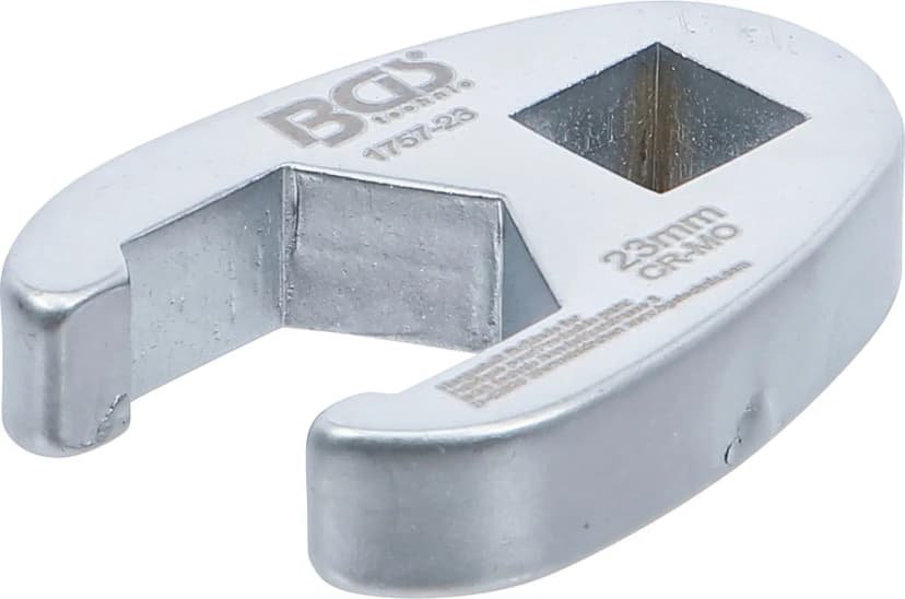 Odprti ključ za cevne priključke, pogon 12.5 mm (1/2"), 23 mm