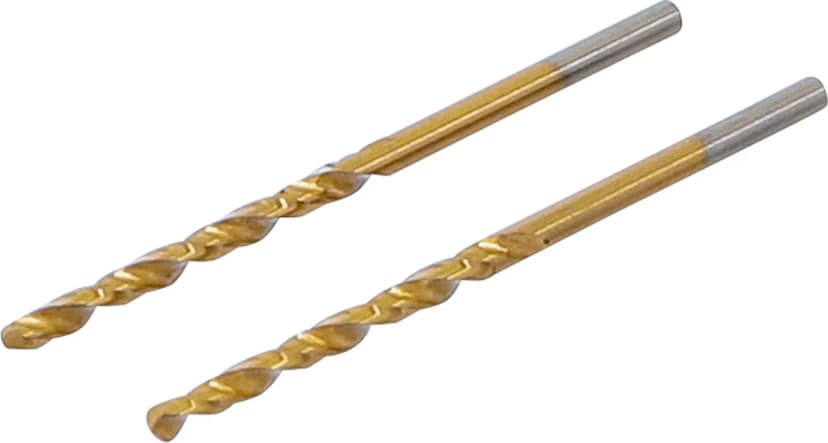 Spiralni sveder, HSS-G, titan-nitriran, 2.5 mm, 2 kosov