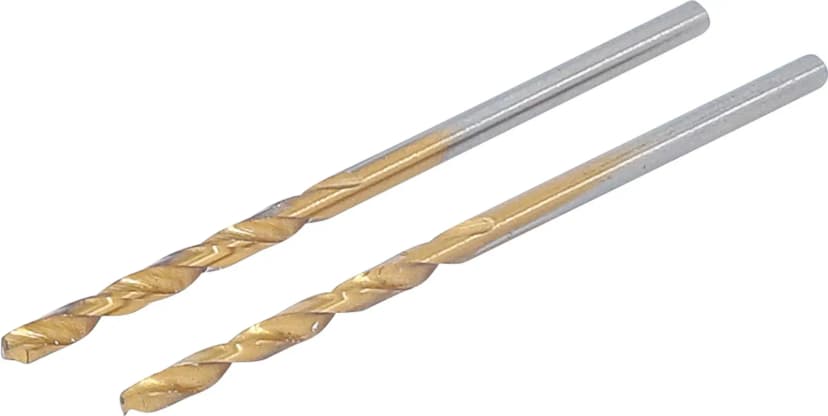 Spiralni sveder, HSS-G, titan-nitriran, 2.0 mm, 2 kosov