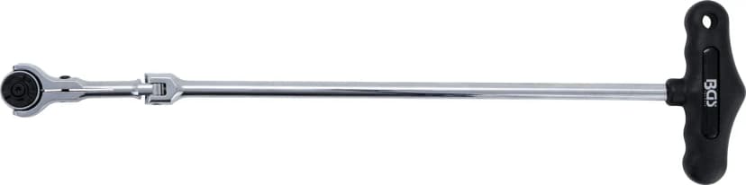 Zglobna raglja s T-ročajem, zunanji štirirob 6.3 mm (1/4")