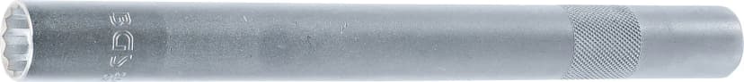 Nasadni ključ za svečke, 12-robni, izjemno dolg, pogon 10 mm (3/8"), 18 mm