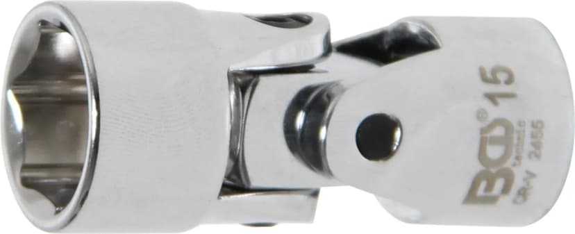 Zglobni nasadni ključ, šestrobi, pogon 10 mm (3/8"), 15 mm