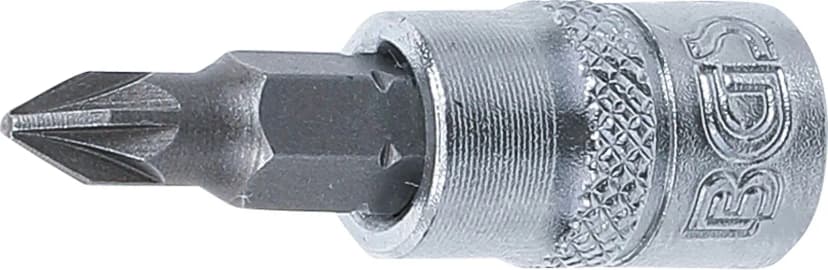 Nasadni ključ z bitom, pogon 6.3 mm (1/4"), križni PZ1