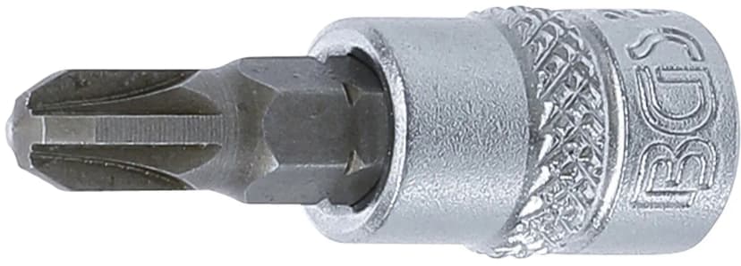 Nasadni ključ z bitom, pogon 6.3 mm (1/4"), križni PZ3