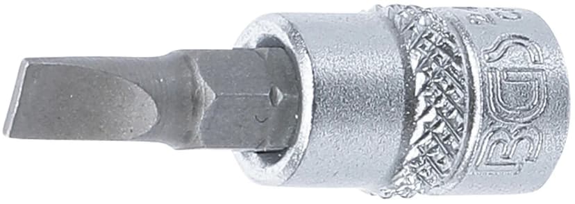 Nasadni ključ z bitom, pogon 6.3 mm (1/4"), ploski SL 5.5 mm