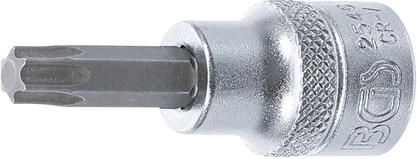 Nasadni ključ z bitom, pogon 10 mm (3/8"), T-profil (za Torx) T40