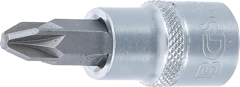 Nasadni ključ z bitom, pogon 10 mm (3/8"), križni PZ3