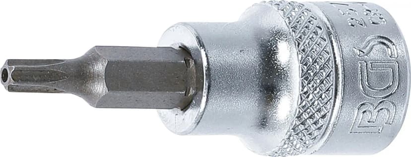 Nasadni ključ z bitom, pogon 10 mm (3/8"), T-profil z zaščito proti odpiranju (za Torx) T20