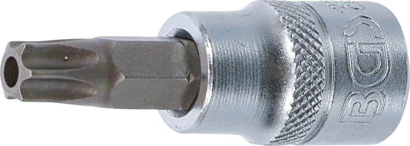 Nasadni ključ z bitom, pogon 10 mm (3/8"), T-profil z zaščito proti odpiranju (za Torx) T45