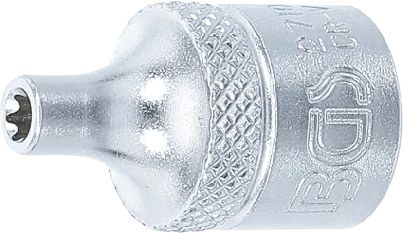 Nasadni ključ, E-profil, pogon 10 mm (3/8"), E4