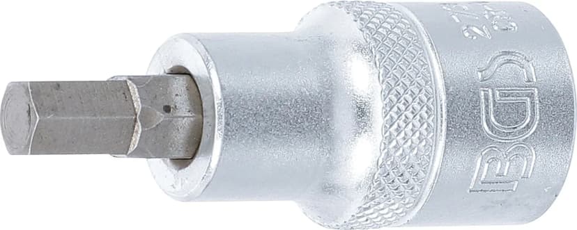 Nasadni ključ z bitom, dolžina 55 mm, pogon 12.5 mm (1/2"), notranji šestrob 9/32"