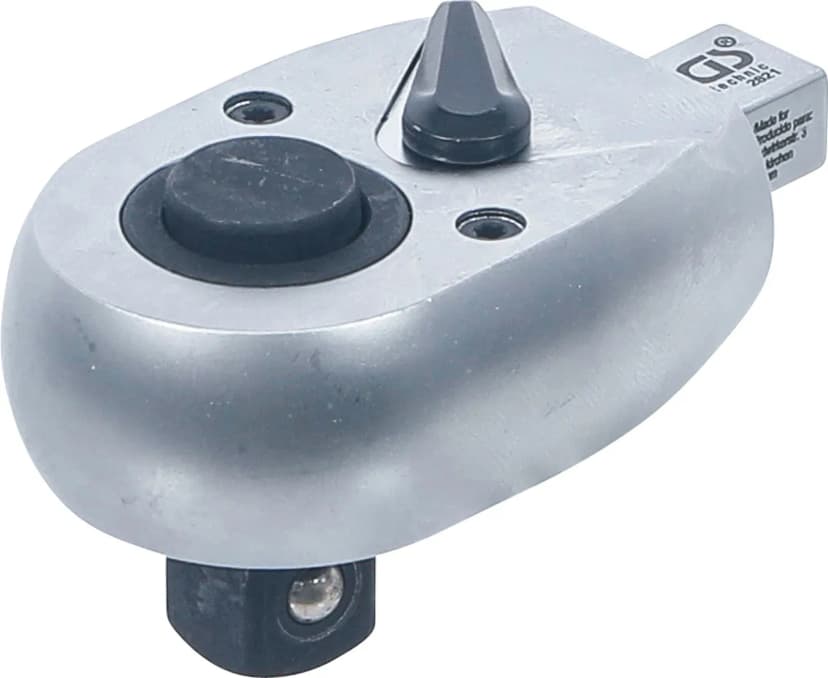 Preklopna vstavna raglja, 12.5 mm (1/2"), štirirob 9 x 12 mm