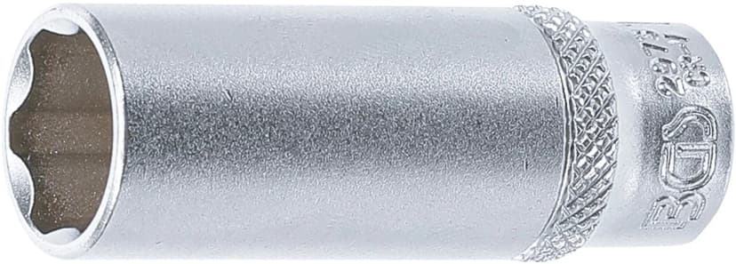 Nasadni ključ, Super Lock, globok, pogon 6.3 mm (1/4"), 13 mm