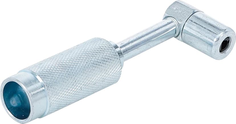 Adapter za mazivo za mazalko, zakrivljeno za 90°