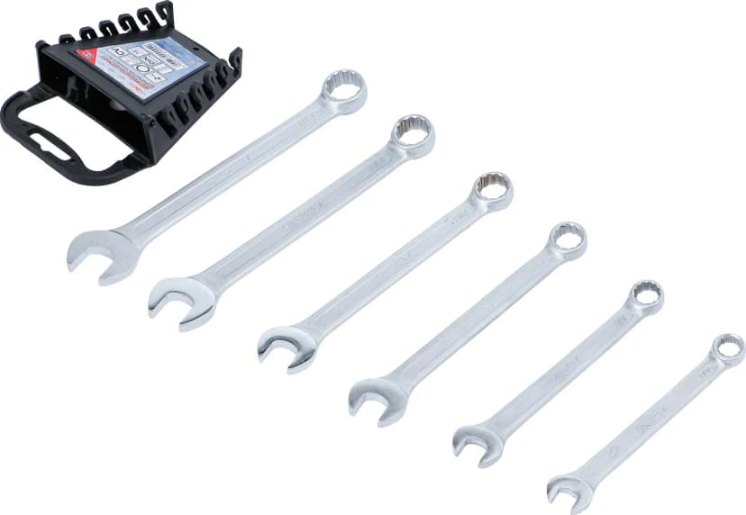 Set kombiniranih ključev, palčne velikosti, 3/8" - 11/16", 6-delni