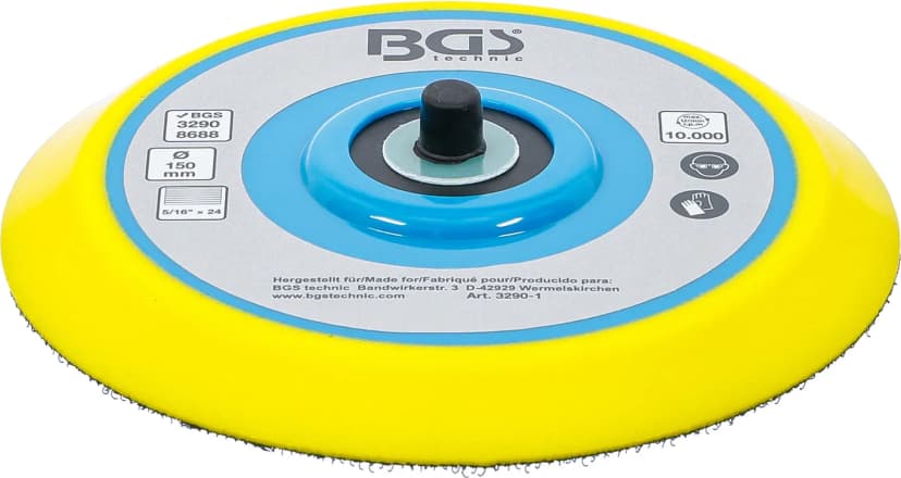 Čičkasta podloga za BGS 3290 / 8688, Ø 150 mm