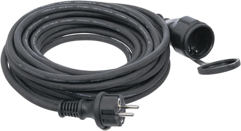 Električni podaljšek, 10 m, 3 x 1.5 mm², IP 44