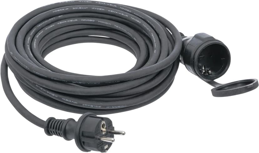 Električni podaljšek, 20 m, 3 x 1.5 mm², IP 44