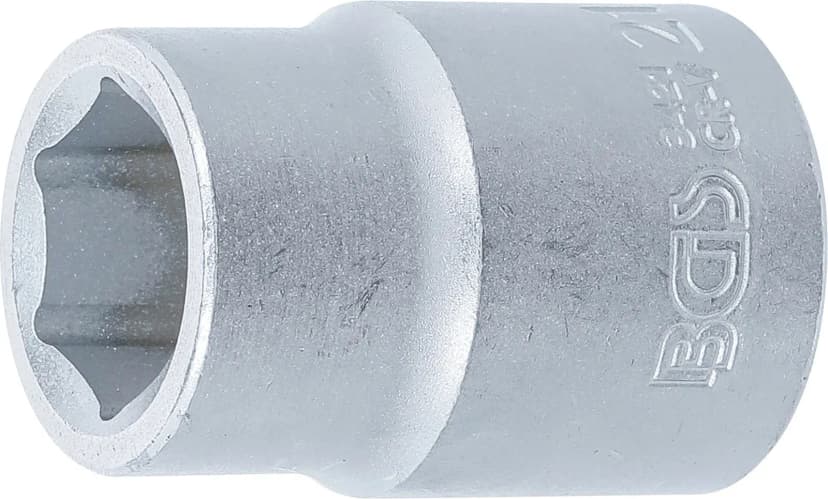 Nasadni ključ, šestrobi, pogon 20 mm (3/4"), 21 mm