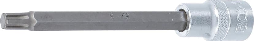 Nasadni ključ z bitom, dolžina 140 mm, pogon 12.5 mm (1/2"), zobati profil (za RIBE), M9
