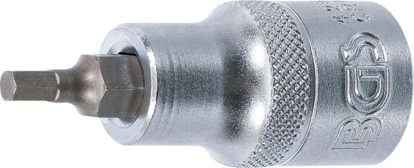 Nasadni ključ z bitom, 12.5 mm (1/2"), notranji šestrob 4 mm