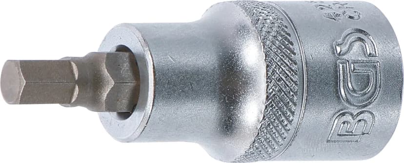 Nasadni ključ z bitom, 12.5 mm (1/2"), notranji šestrob 6 mm