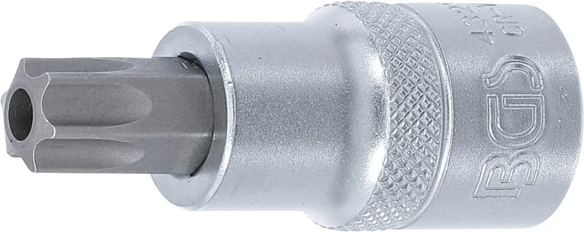 Nasadni ključ z bitom, pogon 12.5 mm (1/2"), T-profil z zaščito proti odpiranju (za Torx) T55